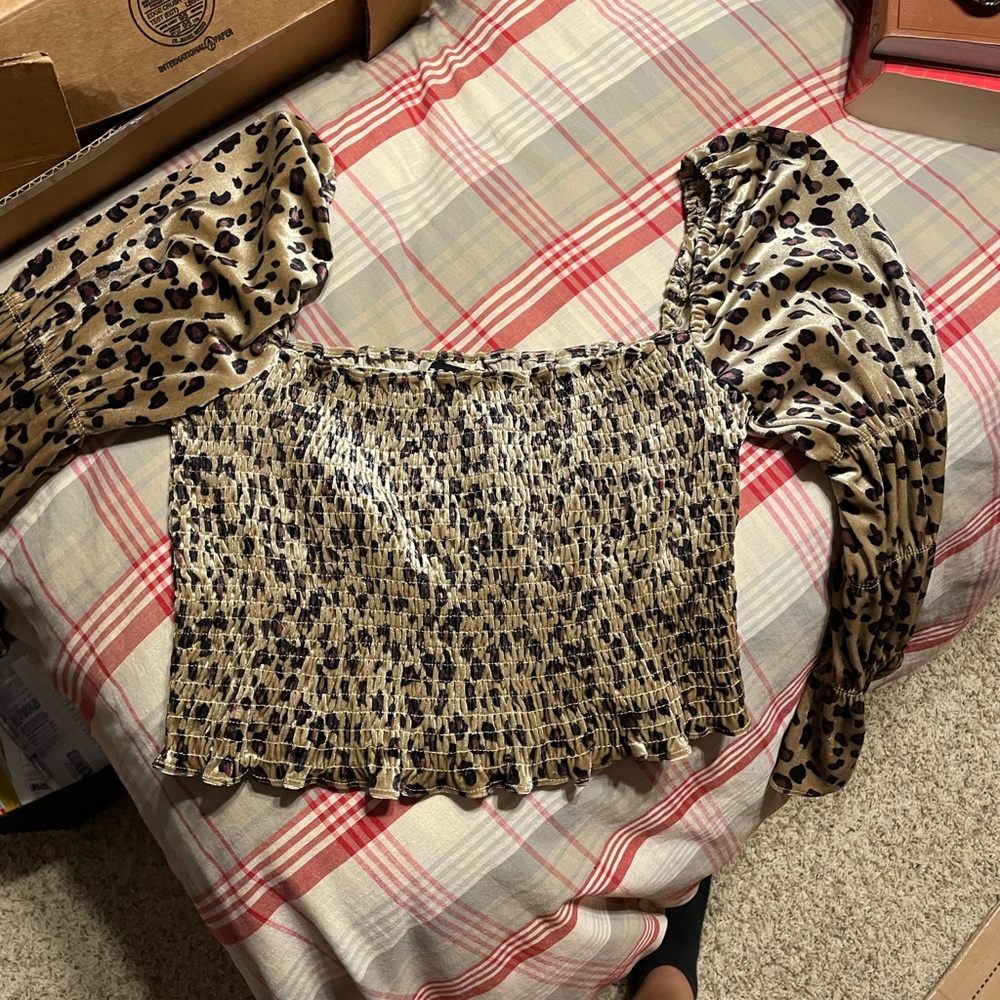 Ruffled blouse
